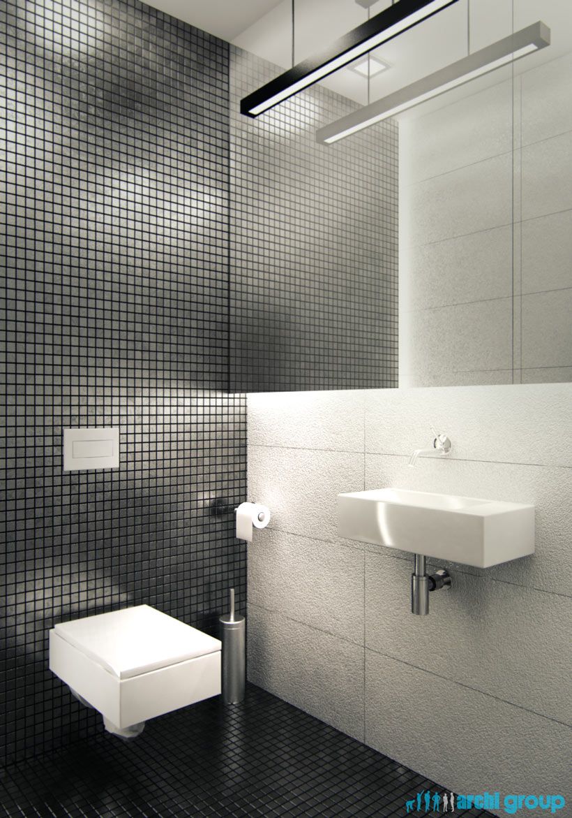 Projekt wnętrz łazienki w Katowicach img2