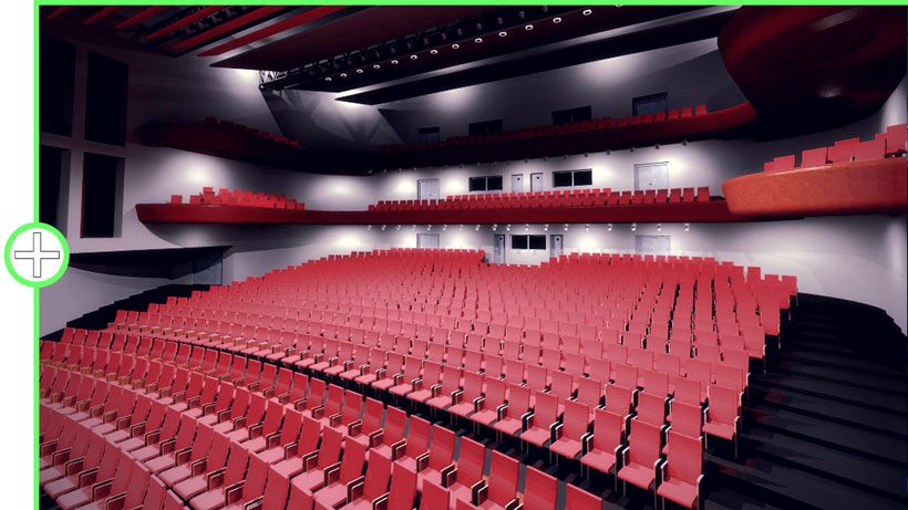 Sala teatralna PTS3500